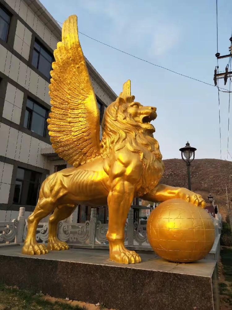 道具雕塑-獅子