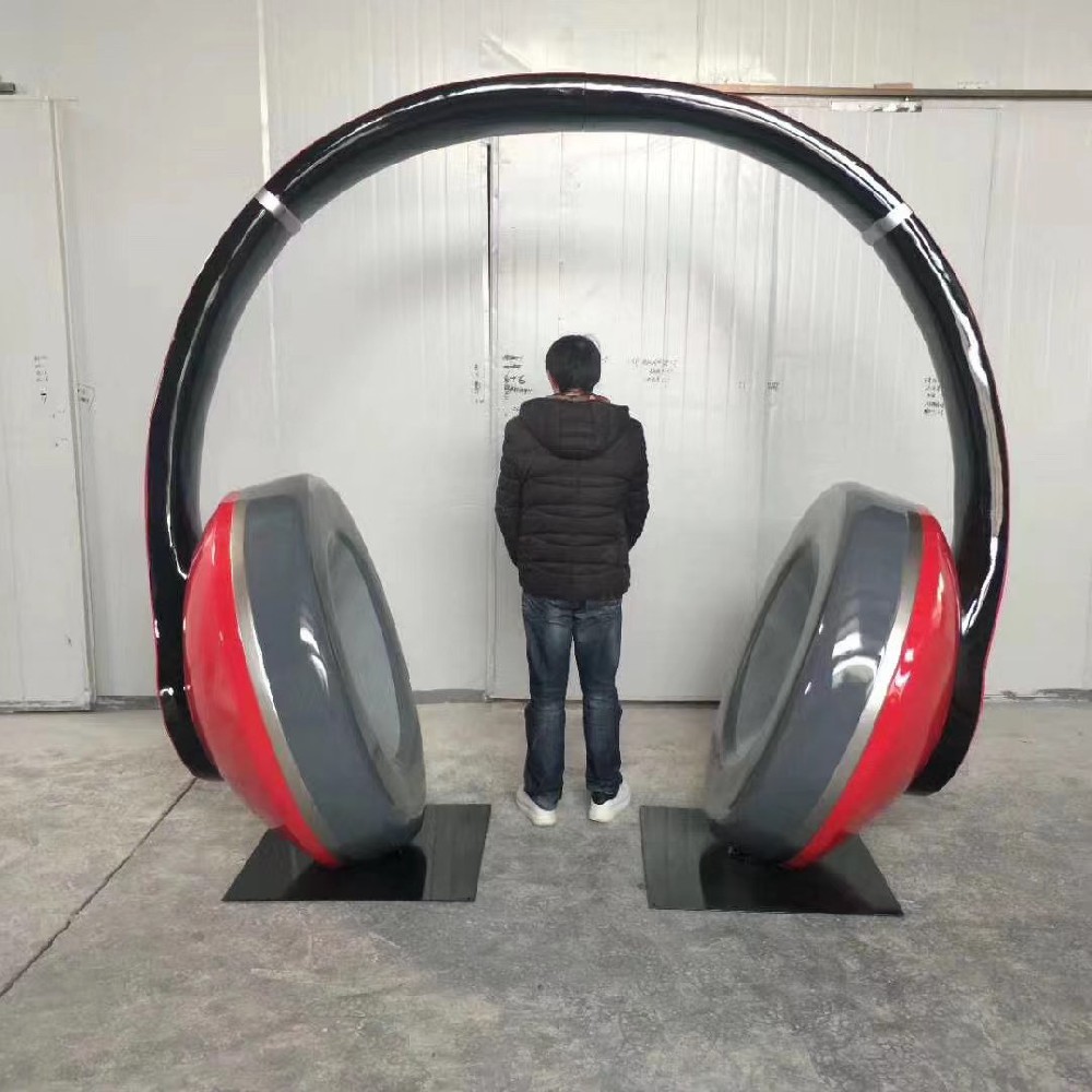 耳麥放大道具模型